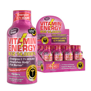 B12 14,000% - Pink Berry - 12 Bottles | GNC